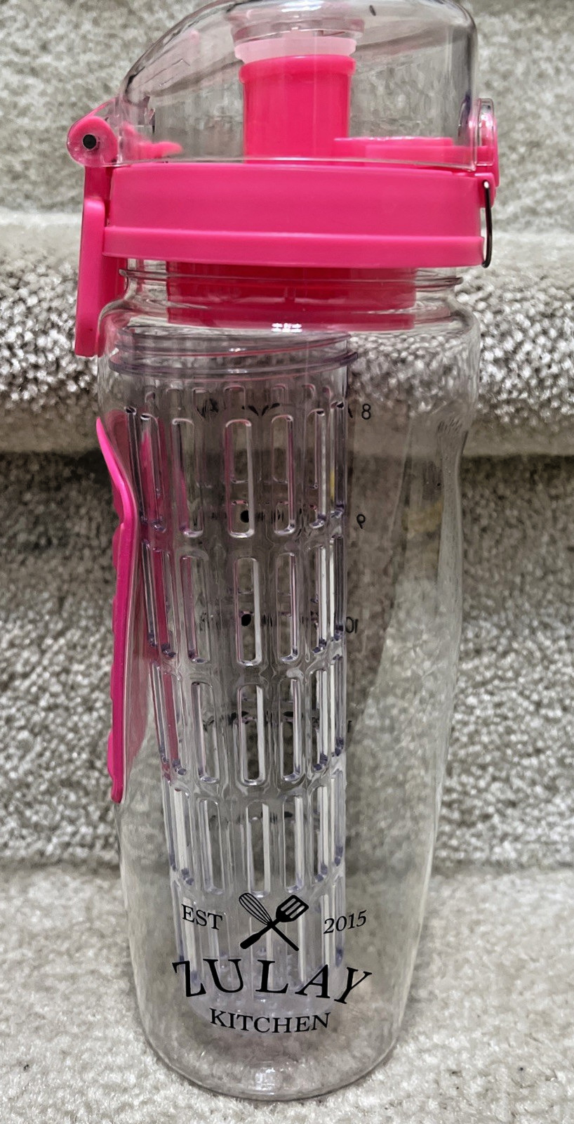 With Fruit Infuser 32oz/1l Bpa-free Pink