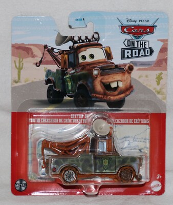 Disney Pixar Cars on the Road - Cryptid Boster Mater  Mattel Metall NEU Blister