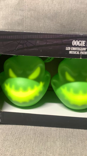The Nightmare Before Christmas Oogie Boogie 3 Piece LED Musical Pathway Mark - Video 1 of 1