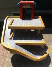 melissa and doug wooden parking garage