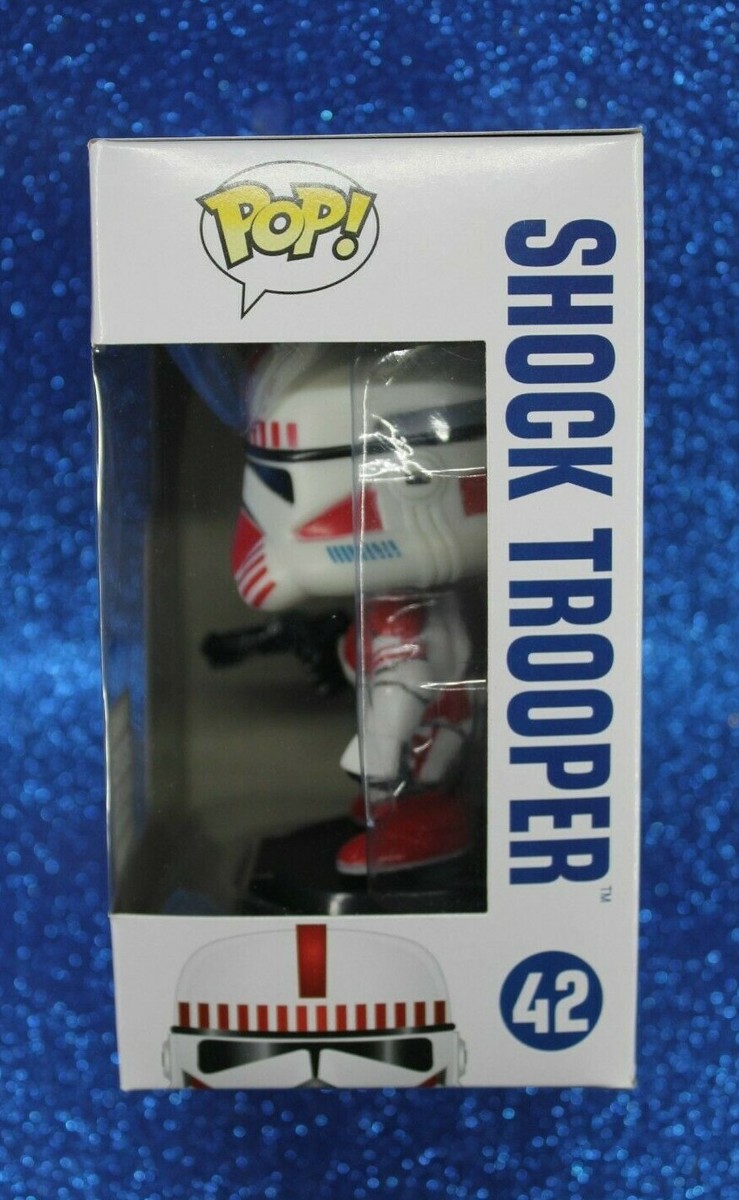 FUNKO POP STAR WARS #42 SHOCK TROOPER (2015 GALACTIC CONVENTION