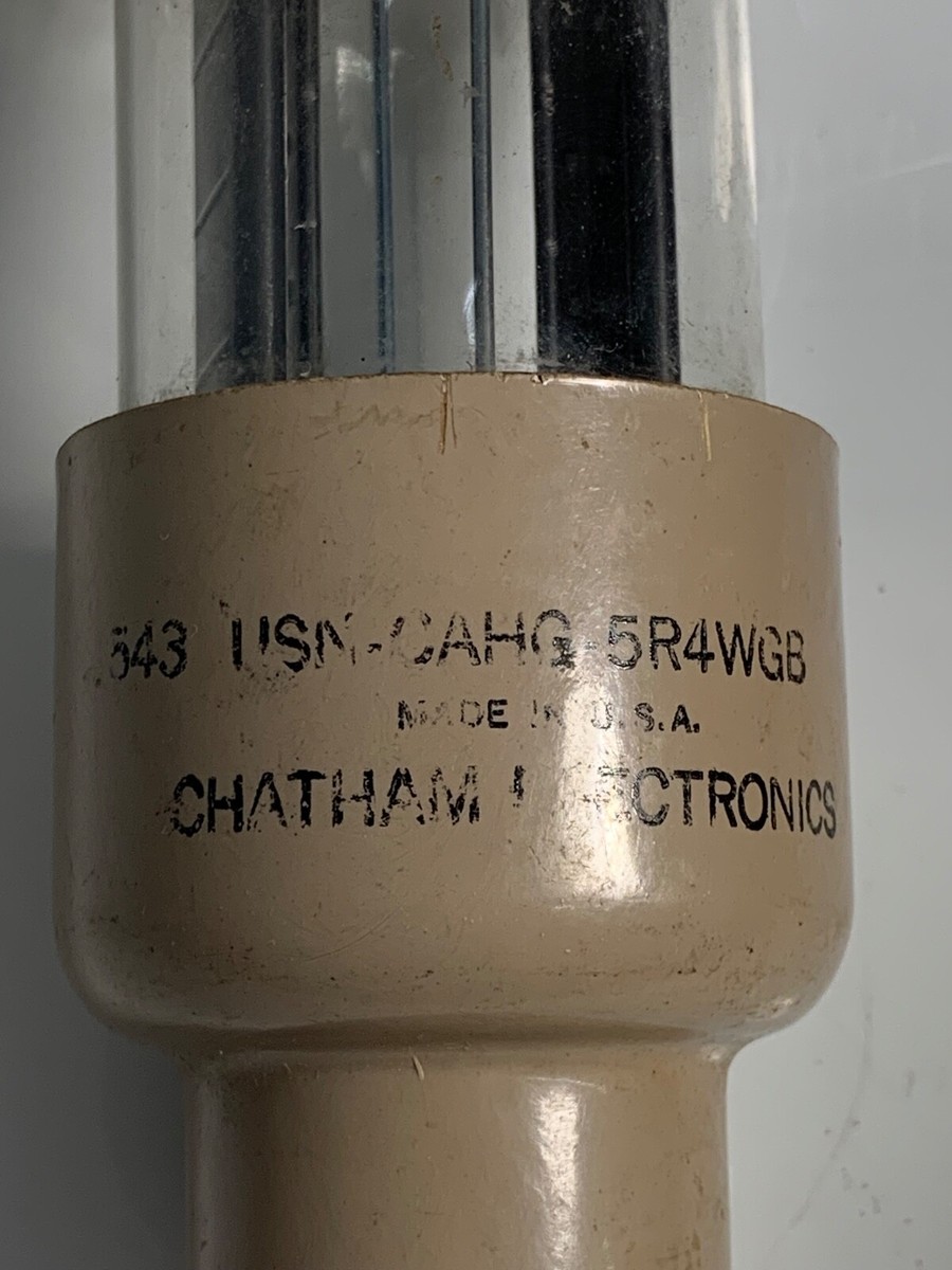 Chatham 5R4WGB Ruggedized TUBE 5R4 Black Plate Rectifier | eBay