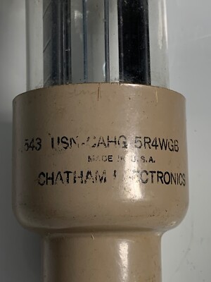 Chatham 5R4WGB Ruggedized TUBE 5R4 Black Plate Rectifier | eBay