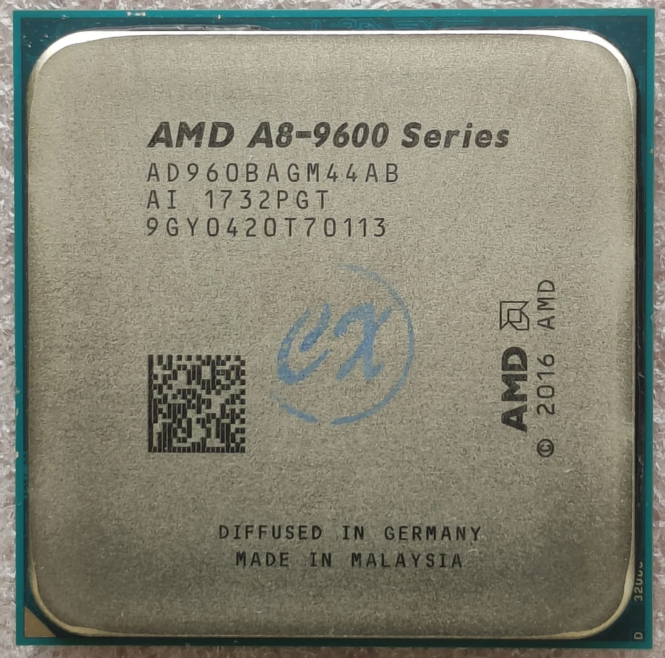 AMD A8-9600 Quad Core ''Bristol Ridge'' Processor 3.1 - 3.4 GHz, FM2, 65W CPU - Image 2 of 3
