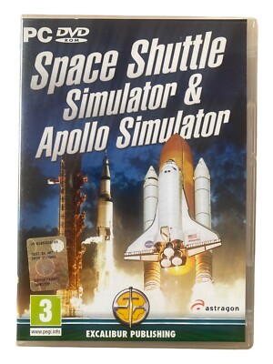 SPACE SHUTTLE SIMULATOR & APOLLO SIMULATOR PC Spiel Italienische Version 2010
