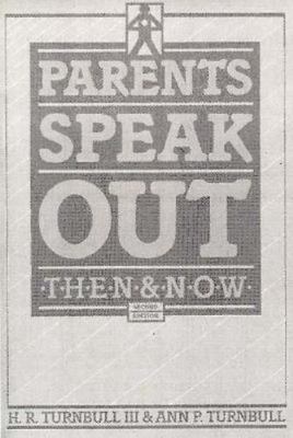Parents Speak Out: Then and Now (2nd Edition) by Ann Turnbull
