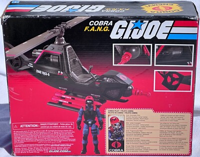COBRA FANG & ENEMY PILOT 4 INCH 1:18 Scale — GI Joe Retro