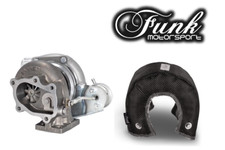 Garrett GTX2867R Internal Wastegate Turbo Blanket Carbon Fibre - Funk Motorsport