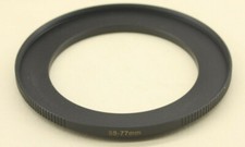 Unbranded 58mm-77mm Step Up Adapter Ring USED - Y542