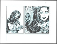 FemForce #167 Yankee Girl set of 4 panels ori...