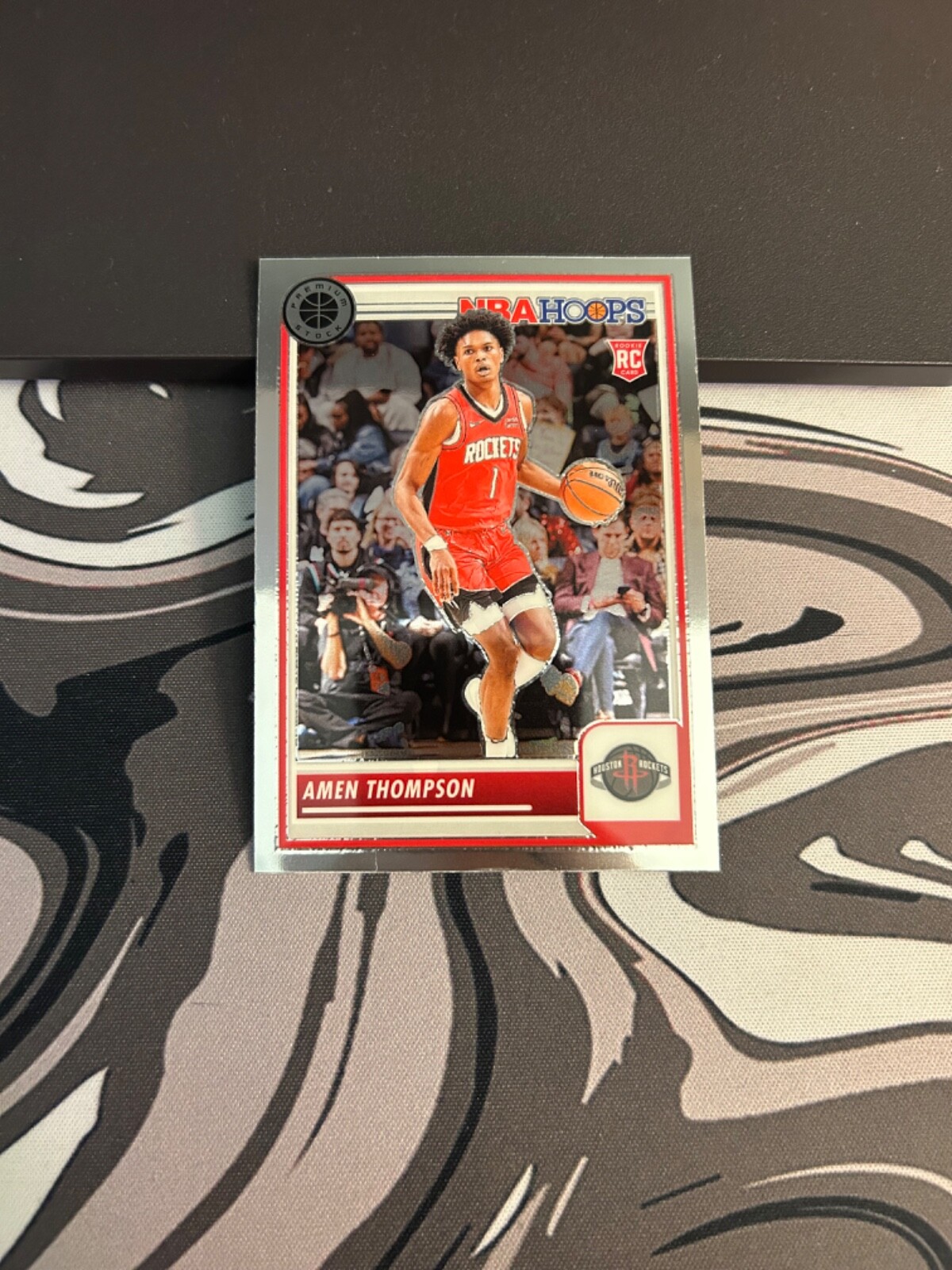 2023-24 Panini Nba Hoops Premium Stock - Amen Thompson #86 (RC) Rockets