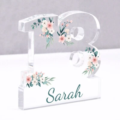 BEECREATIVE GIFTS 18th Birthday Gift For Daughter Girls Her She Personalised 18 Today Birthday Age