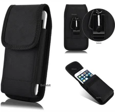 Smart Phone Carrying Case Vertical Belt Clip Pouch Holster For iPhone Samsung