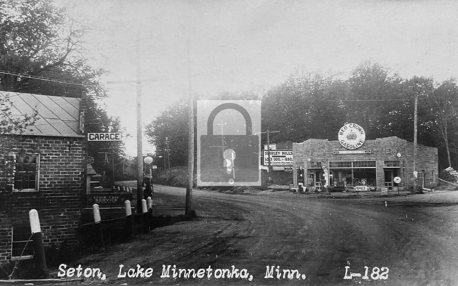 Red Crown Gasoline Seton Lake Minnesota MN 8x10 Reprint eBay
