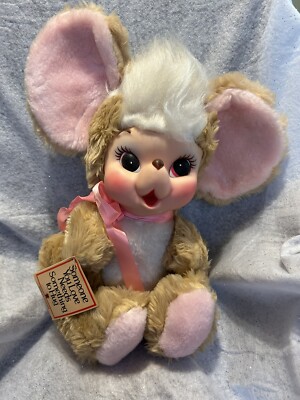 Vintage 1978 Rushton Stuffed Mouse Rubber Face Plush | eBay
