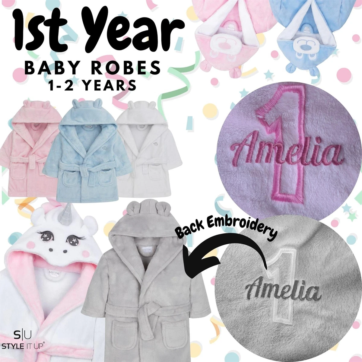 Dressing gown hotsell 1 year old