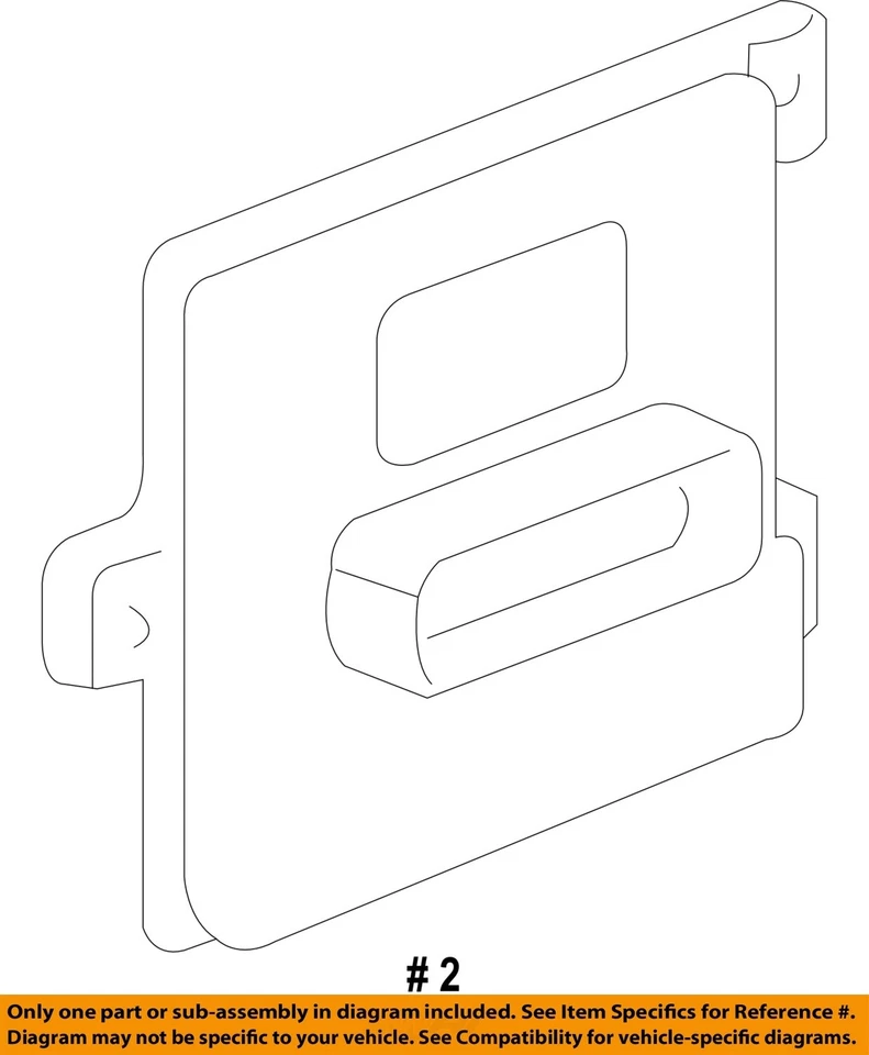 Módulo de controle de freio de reboque usado serve: 2009 Chevrolet Silverado 3500 picape reboque - Imagem 4 de 4