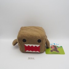 Domo kun D0701C NHK express Mascot Plush Cubic Square 4" x 4" Toy Doll Japan