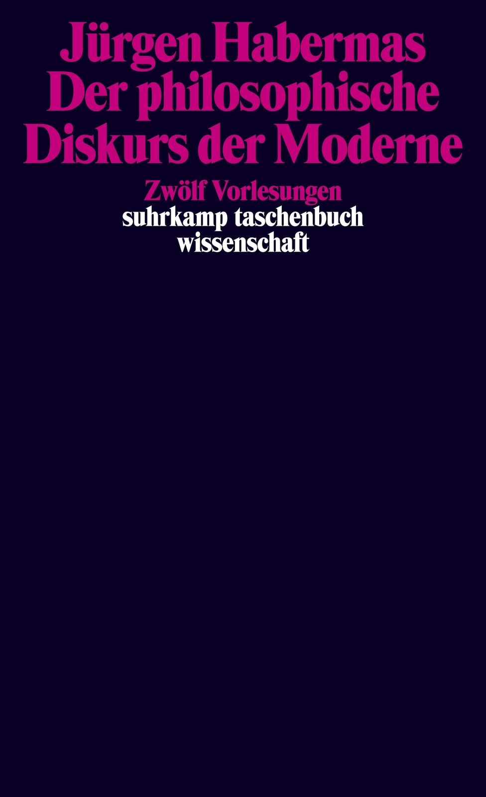 Thumbnail - Der Philosophische Diskurs Der Moderne | Buch | 9783518283493