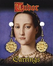Ohrringe Tudor Rose