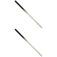2 Pieces Pool Cue Short Stick for Kids with Case
