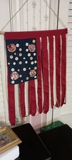GALLERIE II-AMERICANA COTTAGE FLAG -NEW -2022