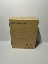 20000mAh Rechargeable Camping Fan - Battery Operated Fan with Light Remote