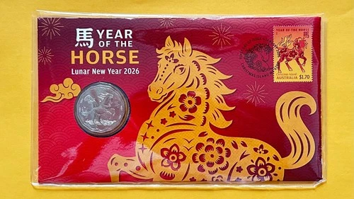 2026 Australia PNC Lunar New Year of the Horse 3 PNCs set for buyer ssikkelee