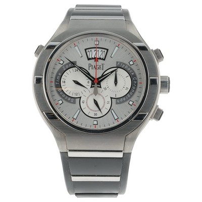 Piaget Polo Forty Five Titanium Silver Dial 45mm Automatic Men s Watch G0A34001