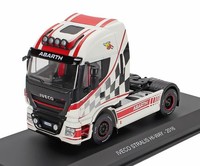 Modell Lkw Statisch Hachette Iveco Fiat Stralis E5 HI-WAY Abarth 2016 1/43