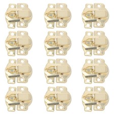  20pcs Small Latch Lock - Box Lid Fasteners Metal Buckle Golden Hasp Hardware