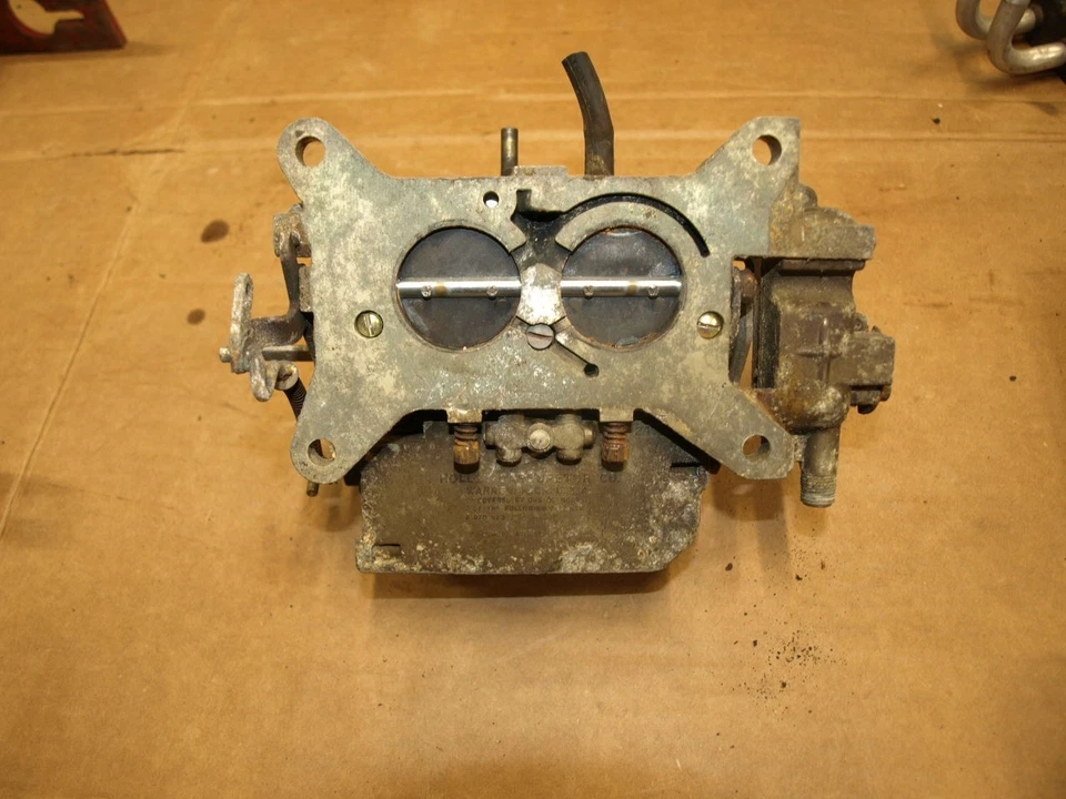 Carburador Holley r3234A 2 barriles AMC 1966 1967 Rambler Jeep 327 V-8 Foto 3 de 4