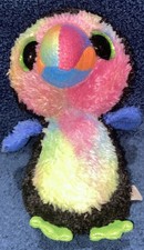 Ty Beanie Boos Beaks The Toucan Plush Stuffed Animal Plush Toy Used Condition