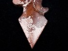 Old Nephrite Jade Stone Carved HongShan Culture Arrow Head w/ Dragon #01242207 — photo 4