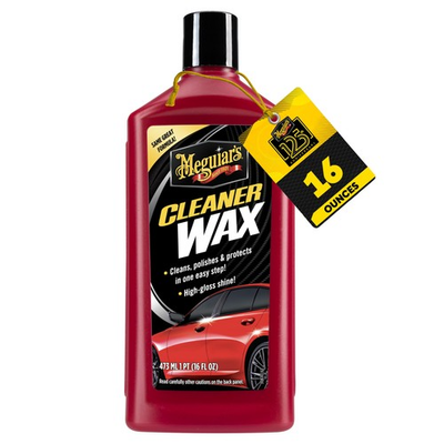 #ad Meguiar#x27;s Cleaner Wax Liquid Car Wax Cleans Polishes 16 Ounce Pack of 1 $17.30