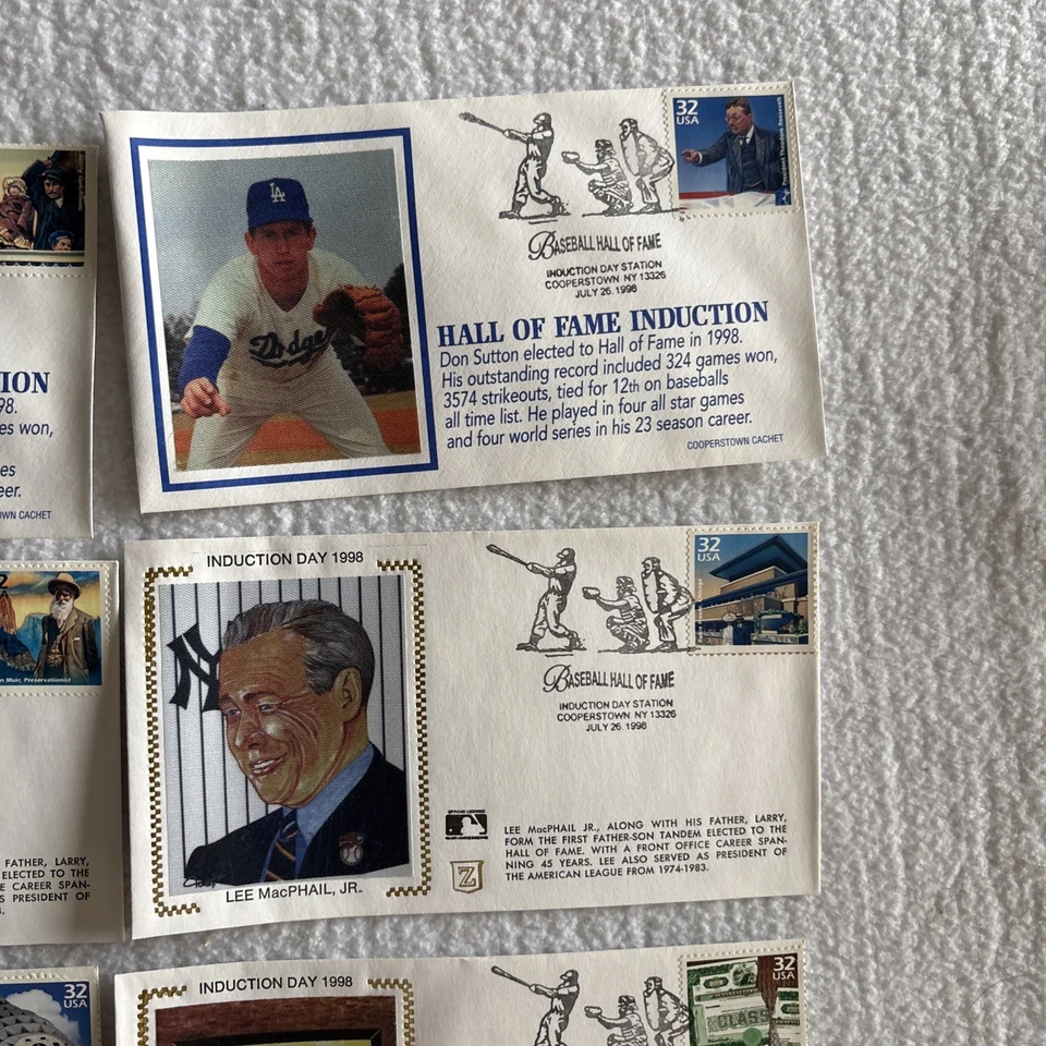 1998 Z Silk Cachet FDC Lot Of 9 July 26th - Image 3 of 4