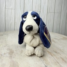Hush Puppies Basset Hound Blazer Blue Applause Vintage Plush Beanbag Jason NWT