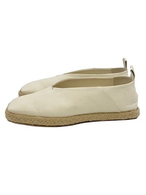 Jil Sander Flat Pumps 36 Wht Sheep Leather G8D37