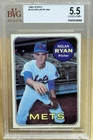 NOLAN RYAN * BVG 5.5 * 1969 TOPPS CARD #533 * FIRST SOLO CARD * CENTERED * METS