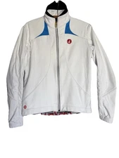 Castelli Jacket Womens M Cycling Invidia Full Zip Activewear Athleisure Outdoor