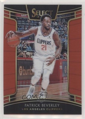 2018-19 Panini Select Concourse Red Prizm 198/199 Patrick Beverley #80 0e3