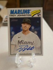 2026 Topps Heritage Real One Rookie Auto Troy Johnston