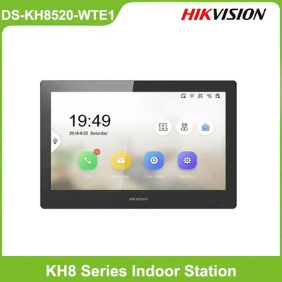 Hikvision DS-KH8520-WTE1 Video Intercom Indoor Station Touch Screen WIFI 10Inch