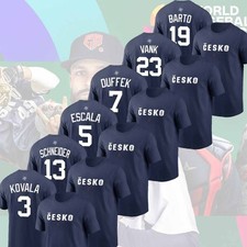 Czech Republic Baseball 2026 World Classic Name & Number Players Unisex Fans