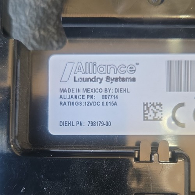 #ad Alliance Laundry Systems Washer Control Board 807714 798179 00 12VDC $40.00