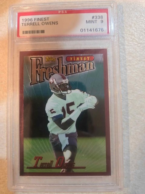 Terrell Owens 1996 Topps Finest