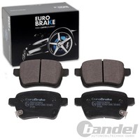 Eurobrake BremsbelÄGe Satz Hinterachse Passend FÜR Fiat Tipo Opel Adam Corsa