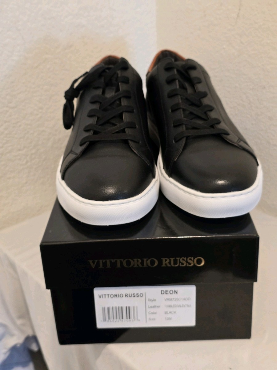 Vittorio RUSSO DEON LOW TOP SNEAKER MEN 13M | eBay
