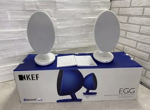 KEF EGG - Bluetooth Lautsprecher mit Fernbedienung. Für TV, PC oder Telefon