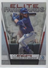 2019 Bowman Chrome Elite Farmhands Bo Bichette #EF-BB 00jz